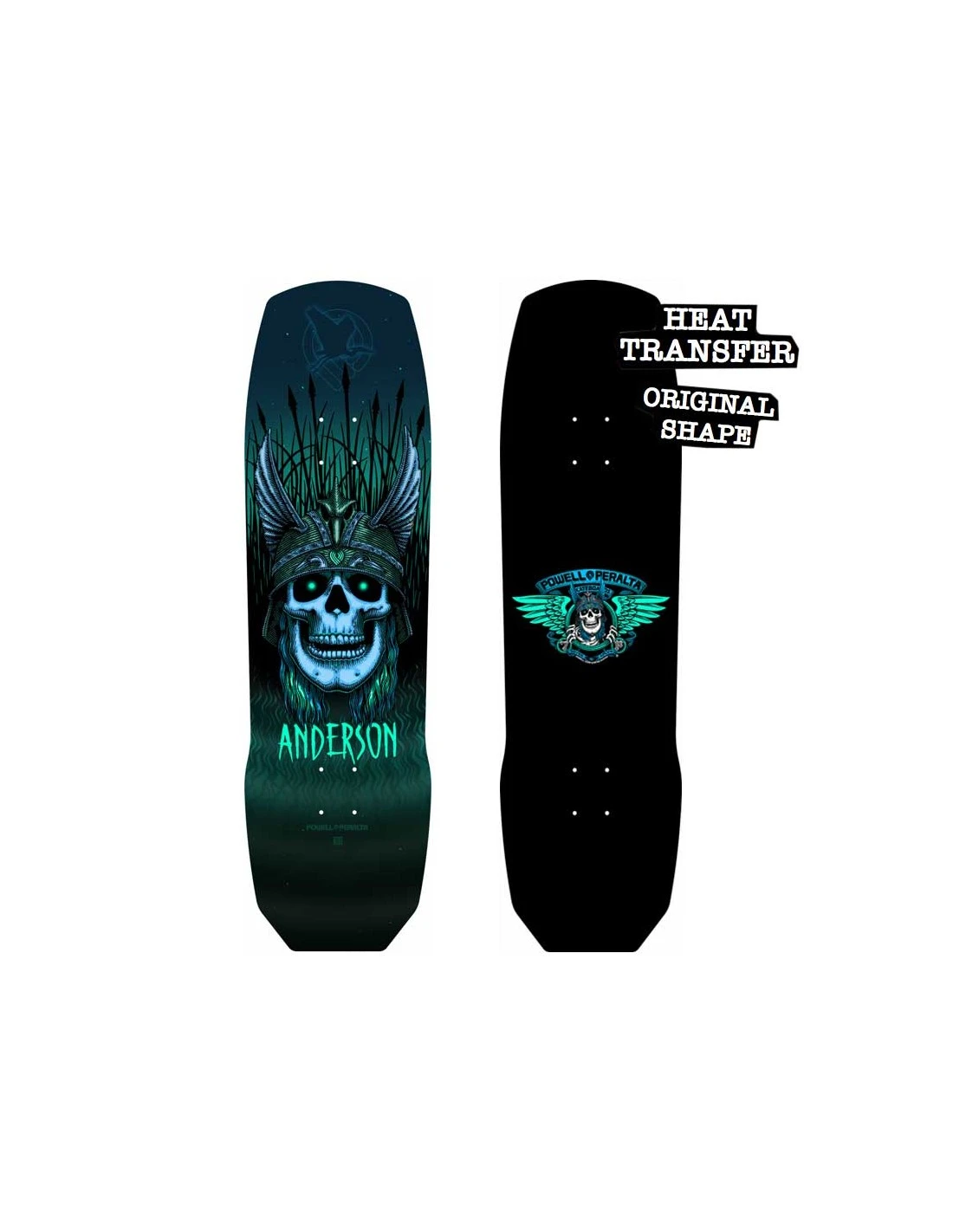 POWELL PERALTA Pro Andy Anderson Heron 7-Ply Acero 9.13" X 32.8" Shape: 290 1 POWELL PERALTA Pro Andy Anderson Heron 7-Ply Acero 9.13" X 32.8" Shape: 290
