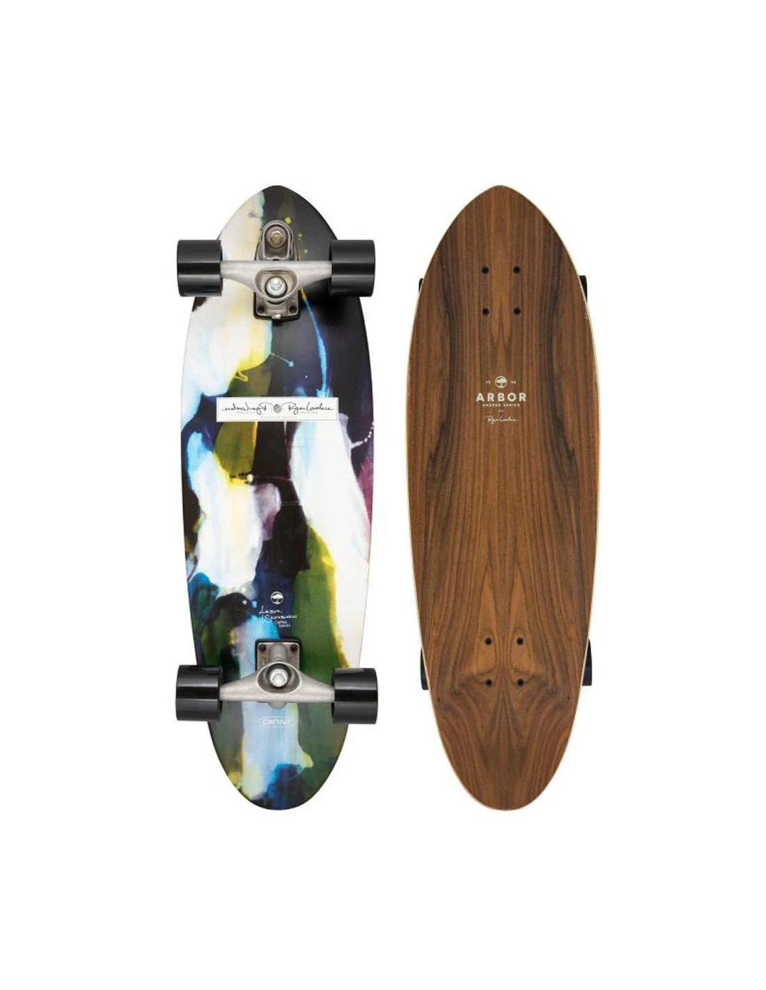 ARBOR X CARVER Surfskate Complete Ryan Lovelace 32" X 10" Truck C7 1 ARBOR X CARVER Surfskate Complete Ryan Lovelace 32" X 10" Truck C7