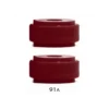 Bushing ( Gommini ) Per Truck Da Longboard Venom Eliminator 91a Colore Blood Red SHR