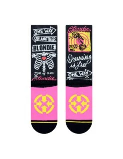 Calze MERGE4 Blondie Hits Crew Taglia Large Dal 40,5 Al 47 -Negozio Di Skate calze merge4 blondie hits crew taglia large dal 405 al 47 2