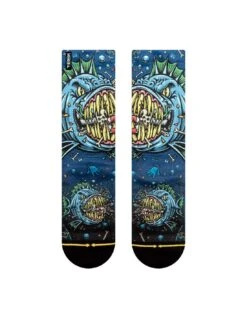 Calze MERGE4 Jimbo Phillips Bad Fish Taglia Large Dal 40,5 Al 47