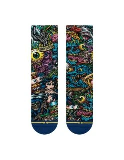 Calze MERGE4 Jimbo Phillips Jam Packed Taglia Large Dal 40,5 Al 47