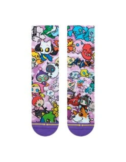 Calze MERGE4 Ryo Taniguchi Friends Crew Taglia Large Dal 40,5 Al 47