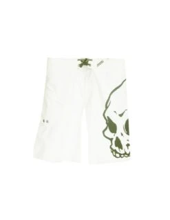 Costume Da Bagno Boardshort BASTARD Deadead White