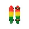 Cruiser Completo PENNY Skateboard Fades Series 22" X 6" Colore Rasta