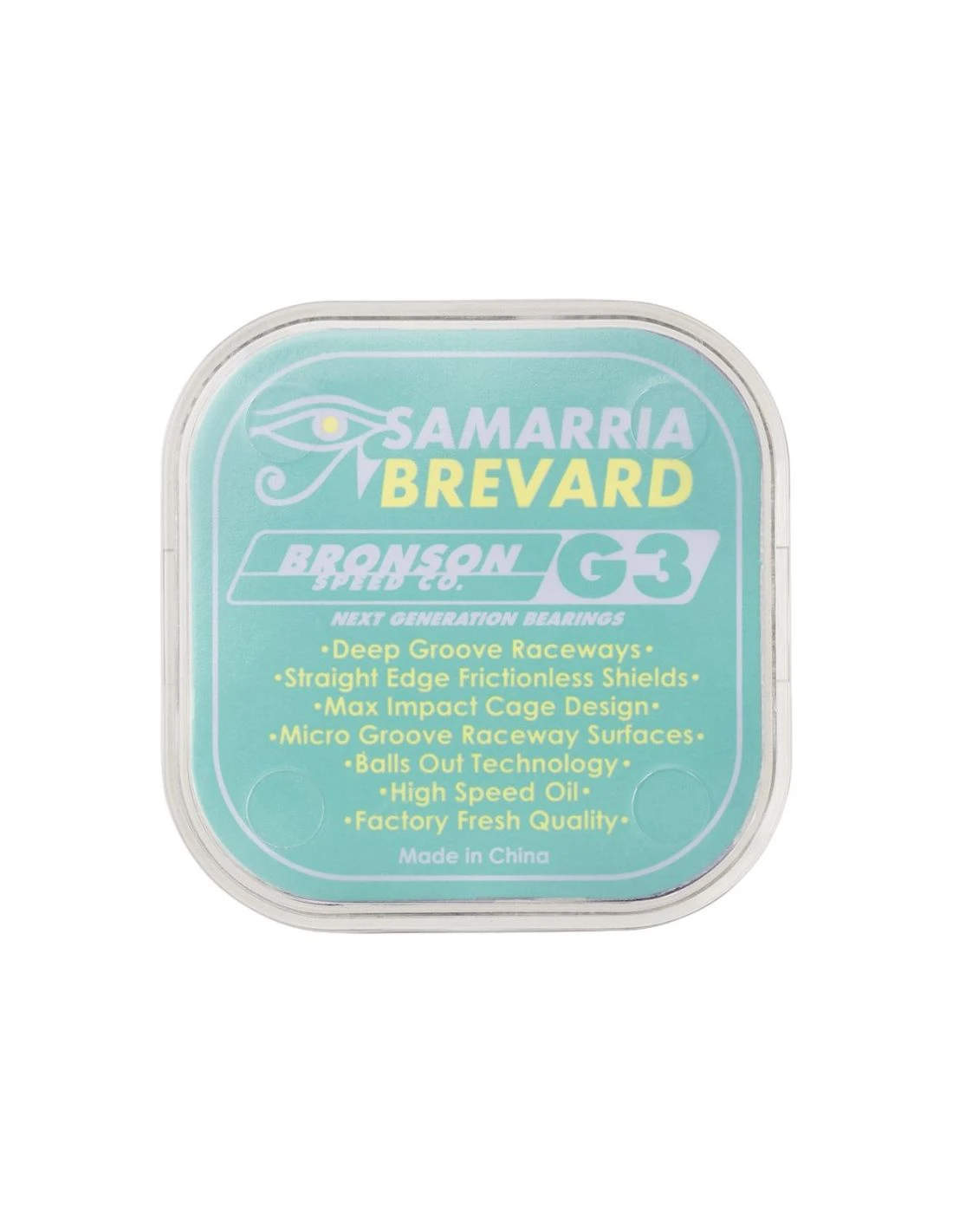 Cuscinetti X Skateboard / Longboard BRONSON G3 Samarria Brevard 5 Cuscinetti X Skateboard / Longboard BRONSON G3 Samarria Brevard - immagine 5