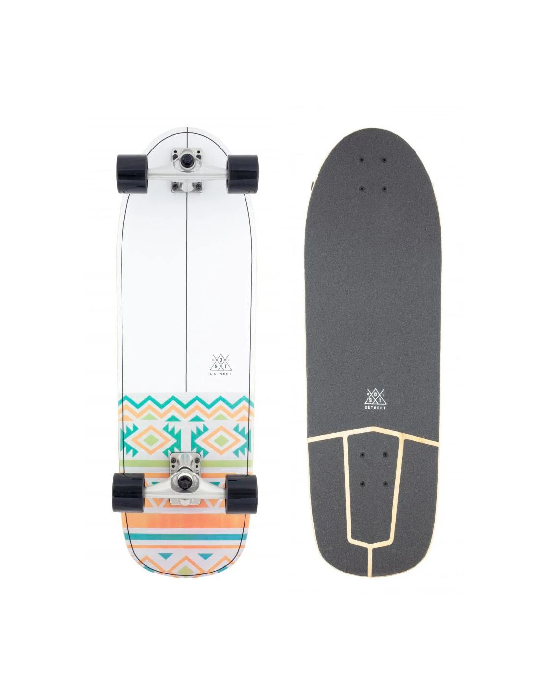 DSTREET Surfskate Completo Navaho 32" X 10" Truck SurfSkate 1 DSTREET Surfskate Completo Navaho 32" X 10" Truck SurfSkate