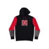 Felpa DC Con Cappuccio Felpa Bertland Colore Nero/rosso