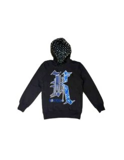 Felpa KALI KING Cappuccio Hoodie Camo Blue