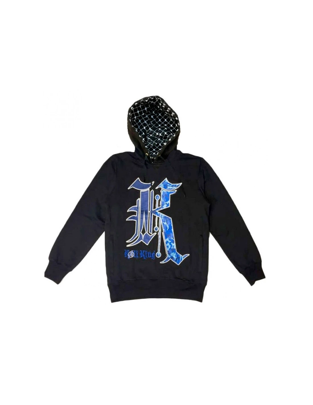 Felpa KALI KING Cappuccio Hoodie Camo Blue 1 Felpa KALI KING Cappuccio Hoodie Camo Blue