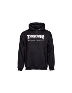 Felpa THRASHER Cappuccio Logo Mag Nero