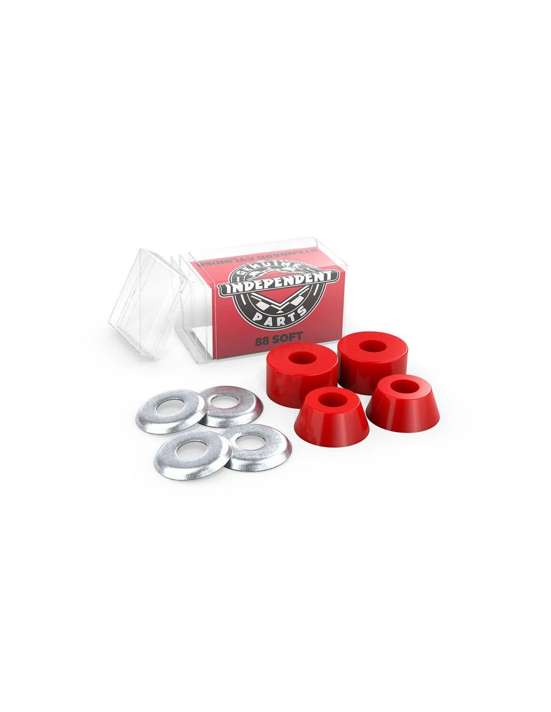 INDEPENDENT Bushing Gommini Truck Skateboard Standard Cylinder 88a Soft Rosso 1 INDEPENDENT Bushing Gommini Truck Skateboard Standard Cylinder 88a Soft Rosso