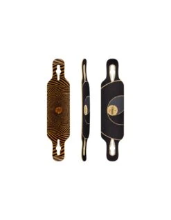 Longboard Deck LOADED Tan Tien Abstract 39" X 8.6" Flex 2