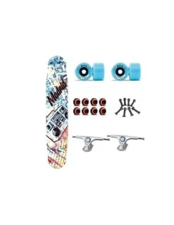 Longboard Dancing Completo MADRID Fiberglass Pole Boombox 46″