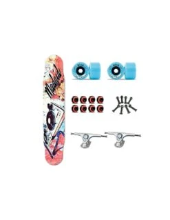 Longboard Dancing Completo MADRID Fiberglass Pole Turntable 46″