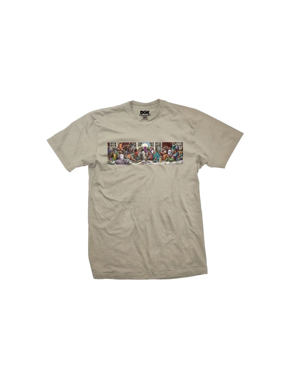 Maglietta T-shirt DGK Feast Colore Sand 1 Maglietta T-shirt DGK Feast Colore Sand