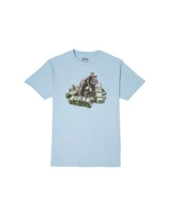 Maglietta T-shirt DGK Puppy Love Colore Powder Blue