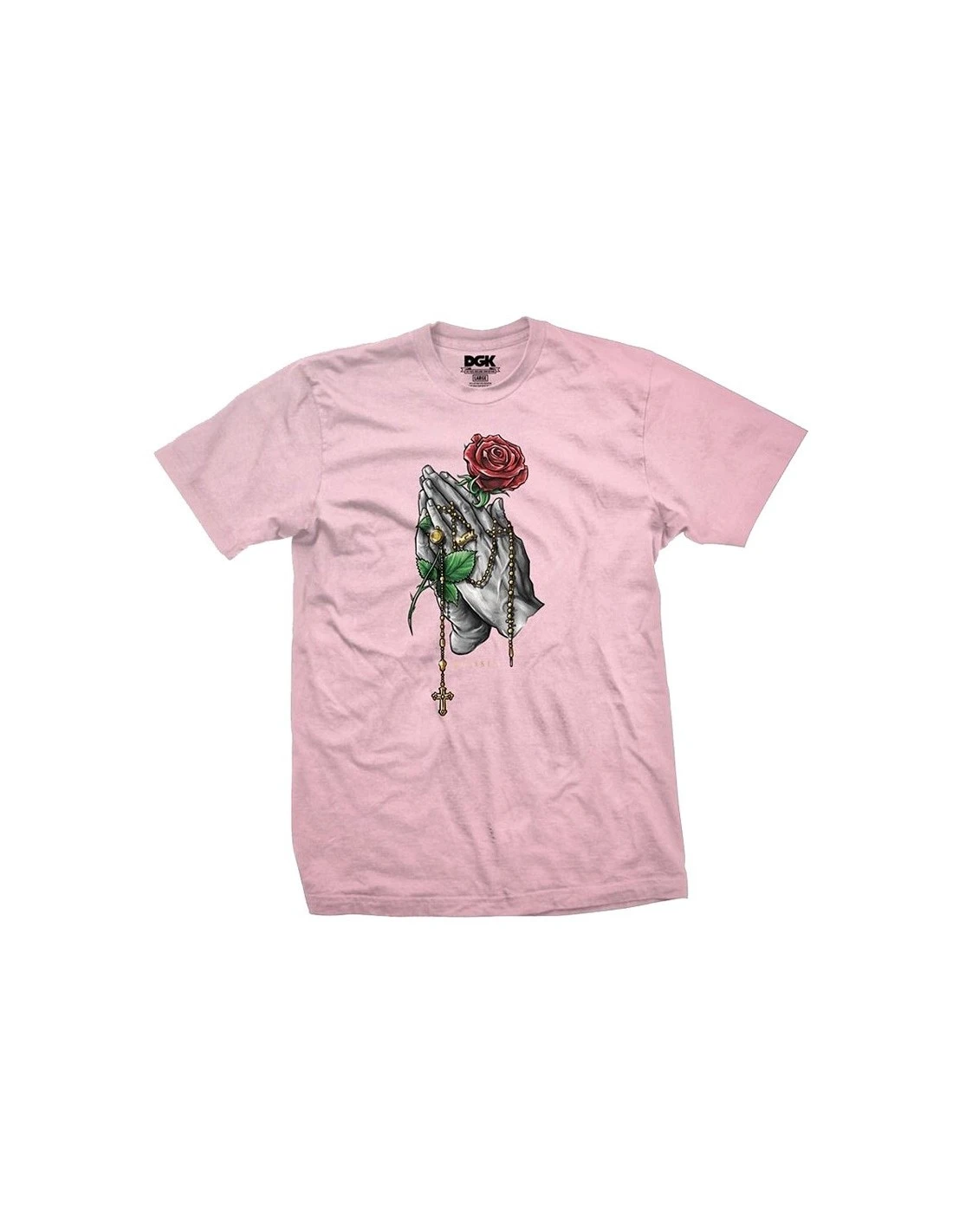 Maglietta T-shirt DGK Rosary Colore Pink 1 Maglietta T-shirt DGK Rosary Colore Pink