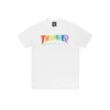 Maglietta T-Shirt THRASHER Magazine Rainbow White