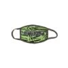 Mascherina KALI KING Face Mask Camo Green Camo