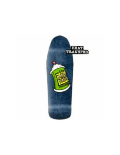 NEW DEAL Skateboard Spray Can 9,75 X 32" Colore Deck Blue