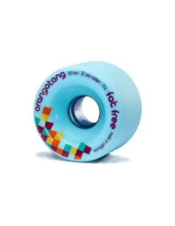 Ruote Longboard ORANGATANG Fat Free 65 Mm 77a Azzurro