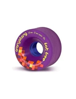 Ruote Longboard ORANGATANG Fat Free 65 Mm 83a Viola