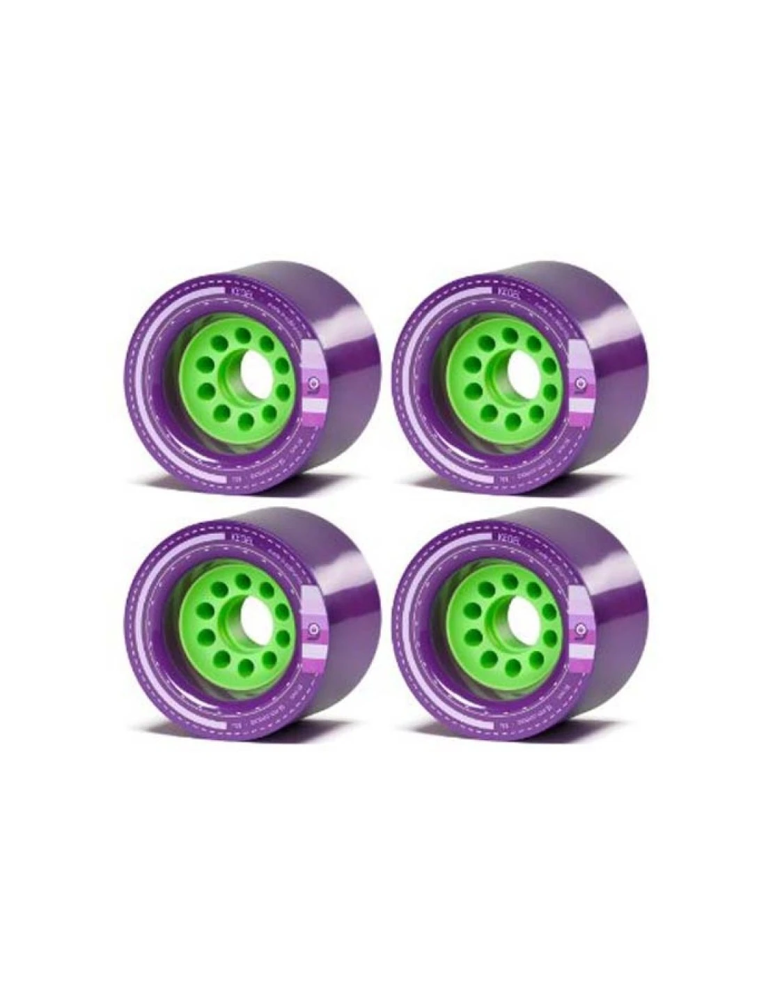 Ruote Longboard ORANGATANG Kegel 80 Mm 83a Duro Viola 2 Ruote Longboard ORANGATANG Kegel 80 Mm 83a Duro Viola - immagine 2