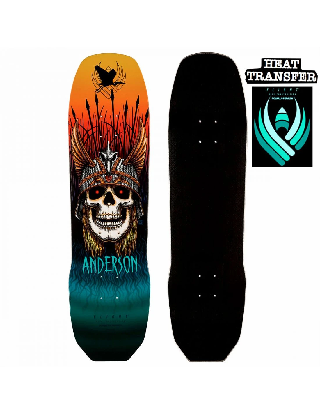Tavola Skateboard POWELL PERALTA Pro Andy Anderson Heron Flight® 9.13" X 32.8" Shape: 290 1 Tavola Skateboard POWELL PERALTA Pro Andy Anderson Heron Flight® 9.13" X 32.8" Shape: 290