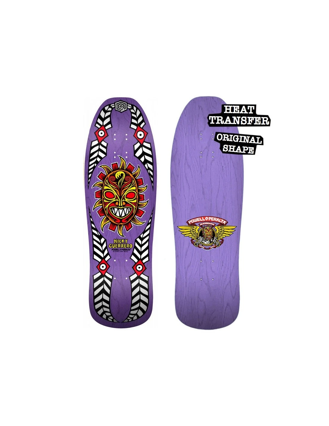 Reissue Deck POWELL PERALTA Nicky Guerrero Mask Purple 10" X 31,75" Pollici 1 Reissue Deck POWELL PERALTA Nicky Guerrero Mask Purple 10" X 31,75" Pollici