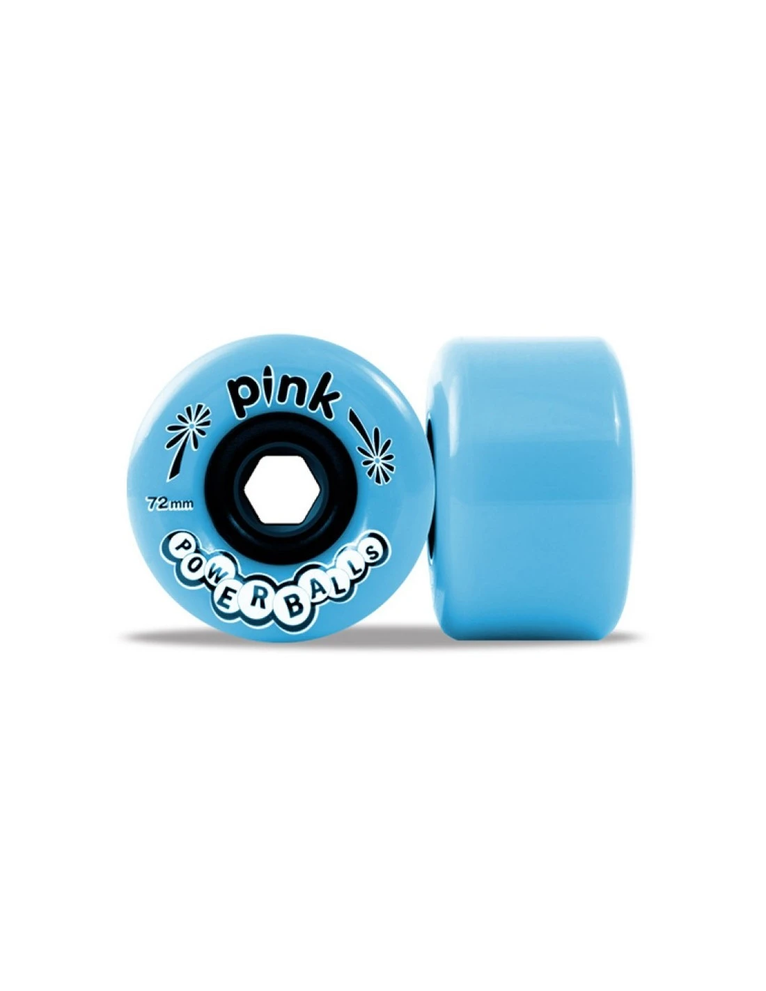 Ruote Longboard Abec11 Pink/Blue Series Powerballs 72mm 81a Colore Blue 1 Ruote Longboard Abec11 Pink/Blue Series Powerballs 72mm 81a Colore Blue