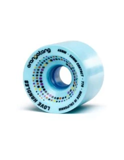Ruote Longboard ORANGATANG Love Handles 65 Mm 77a Azzurro