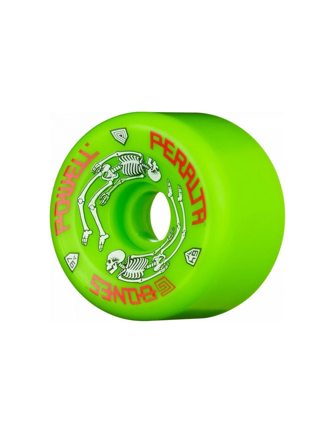Ruote Skateboard POWELL PERALTA G-Bones 64 Mm 97a Duro Colore Green 1 Ruote Skateboard POWELL PERALTA G-Bones 64 Mm 97a Duro Colore Green