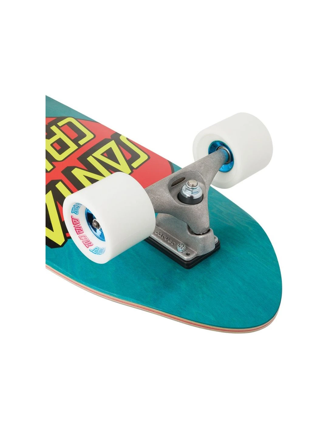 SANTA CRUZ By CARVER Classic Dot Pig 10.54" X 31.45" Truck CX 2 SANTA CRUZ By CARVER Classic Dot Pig 10.54" X 31.45" Truck CX - immagine 2