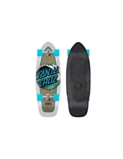 SANTA CRUZ By CARVER Wave Dot Cut Back 29.95" X 9,75" Truck CX