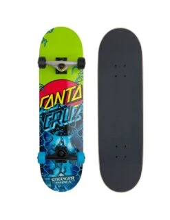 SANTA CRUZ Skateboard Stranger Things Classic Dot Large Completo 8.25" 31.5" Pollici
