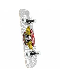 Skateboard Completo POWELL PERALTA Winged Ripper White 8,00" X 31.45" Pollici