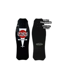 Skateboard Deck HOSOI OG Shape Hammerhead 10,5" X 31" Black