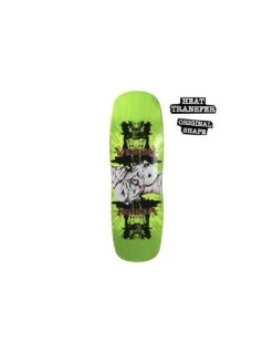 Skateboard Deck VISION Double Vision 9.5" X 32.5" Lime