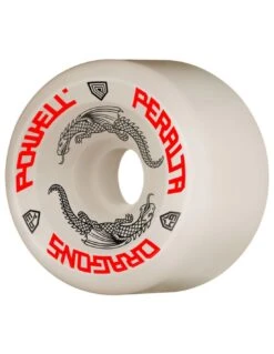 Ruote Skateboard POWELL PERALTA G-Bones Dragon Formula 64 Mm 93a Duro Colore Bianco