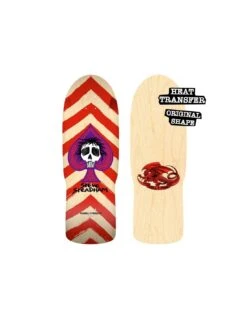Tavola Skateboard Old School Deck POWELL PERALTA Steadham Spade Deck Red/Nat 10" X 30.125"