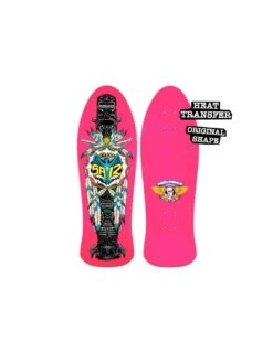 Tavola Skateboard Old School Deck POWELL PERALTA Steve Saiz Totem Pink