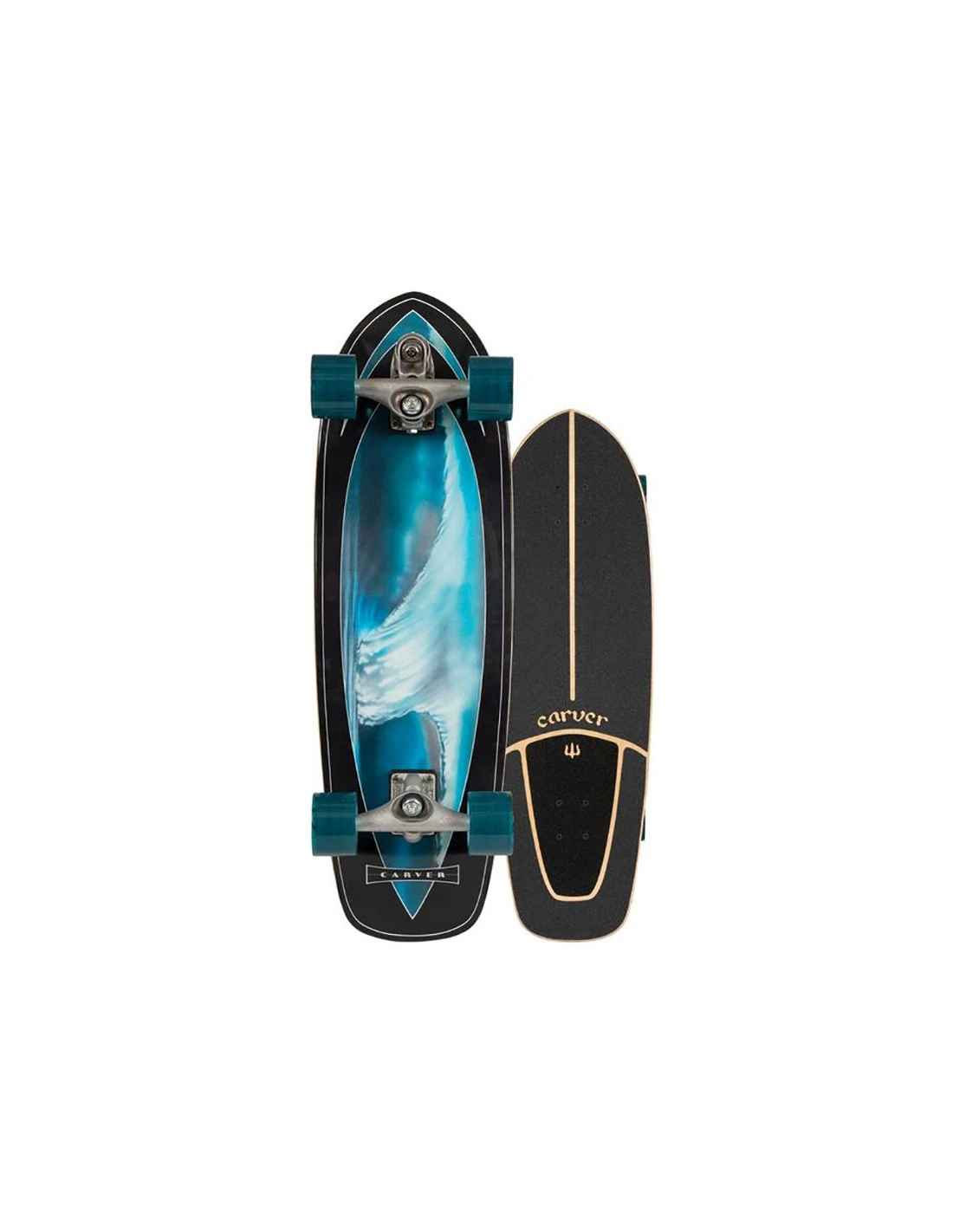 Carver™ CARVER Surfskate Super Surf Complete 32" X 9,875” Truck C7 1 Carver™ CARVER Surfskate Super Surf Complete 32" X 9,875” Truck C7