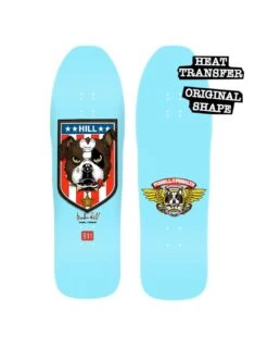 Tavola Skateboard Deck POWELL PERALTA Frankie Hill Bulldog 10" X 31.5" Azzurro