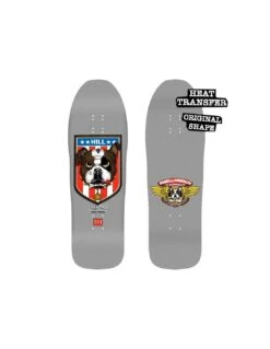 Tavola Skateboard Deck POWELL PERALTA Frankie Hill Bulldog 10" X 31.5" Silver