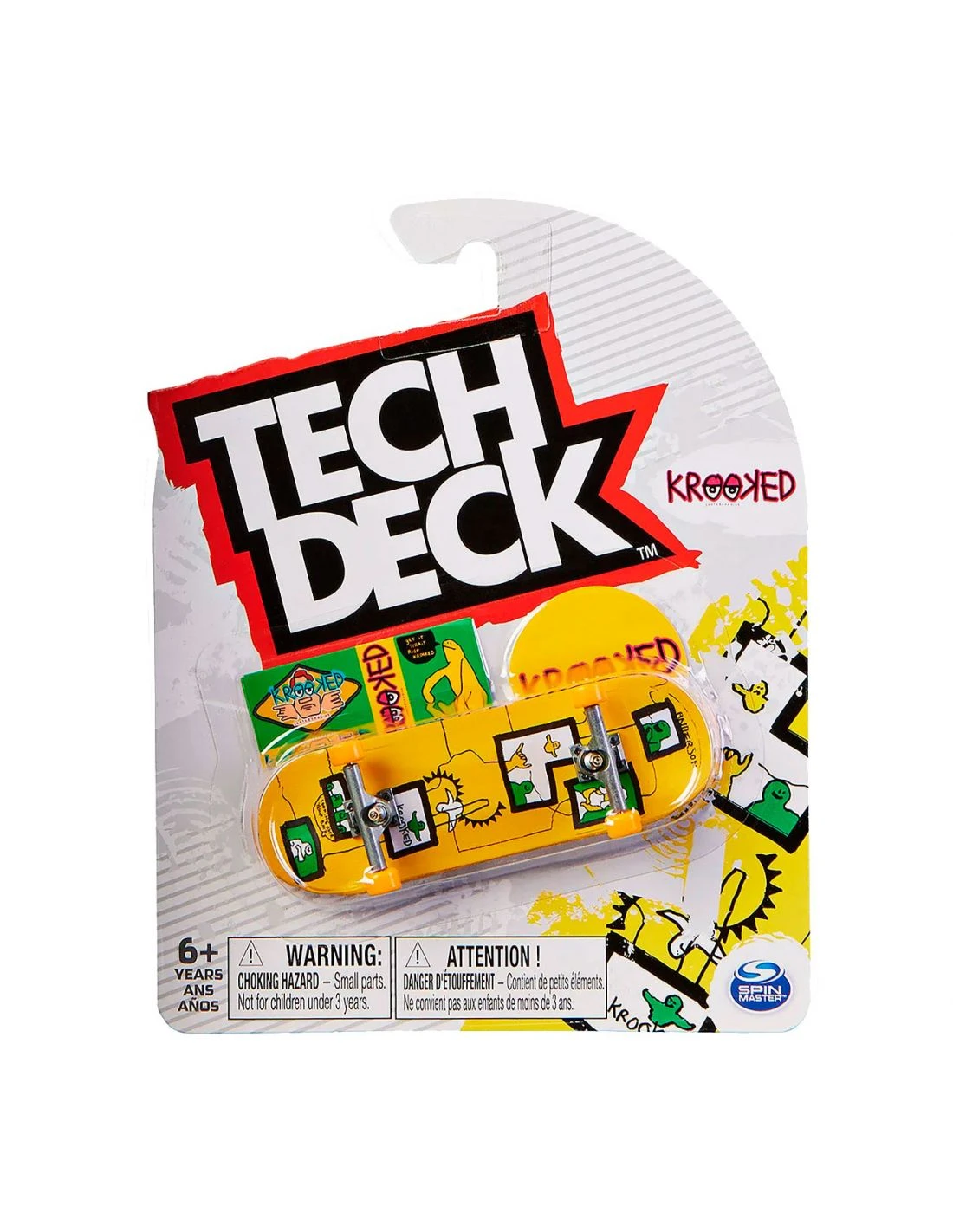 TECH DECK Fingerboard Single Pack - Krooked Mike Anderson 1 TECH DECK Fingerboard Single Pack - Krooked Mike Anderson